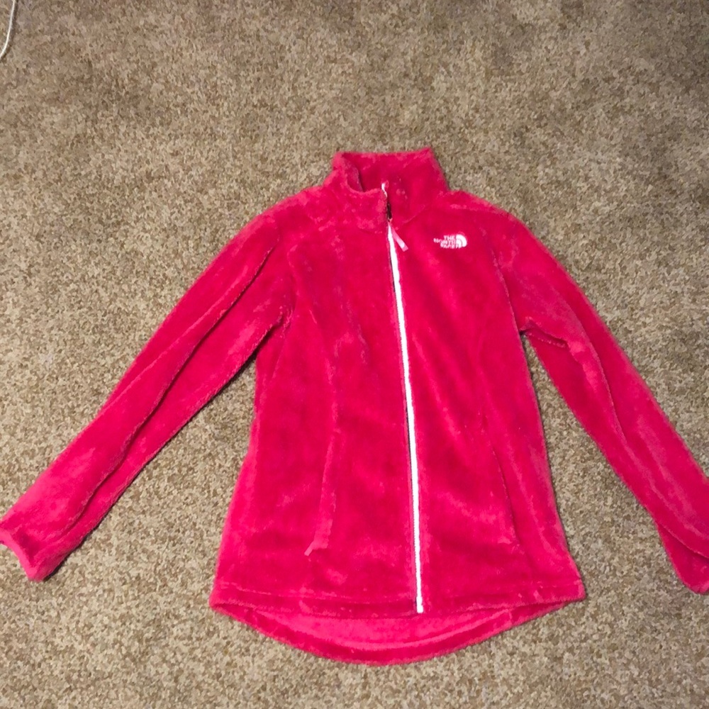 North face zip up jacket